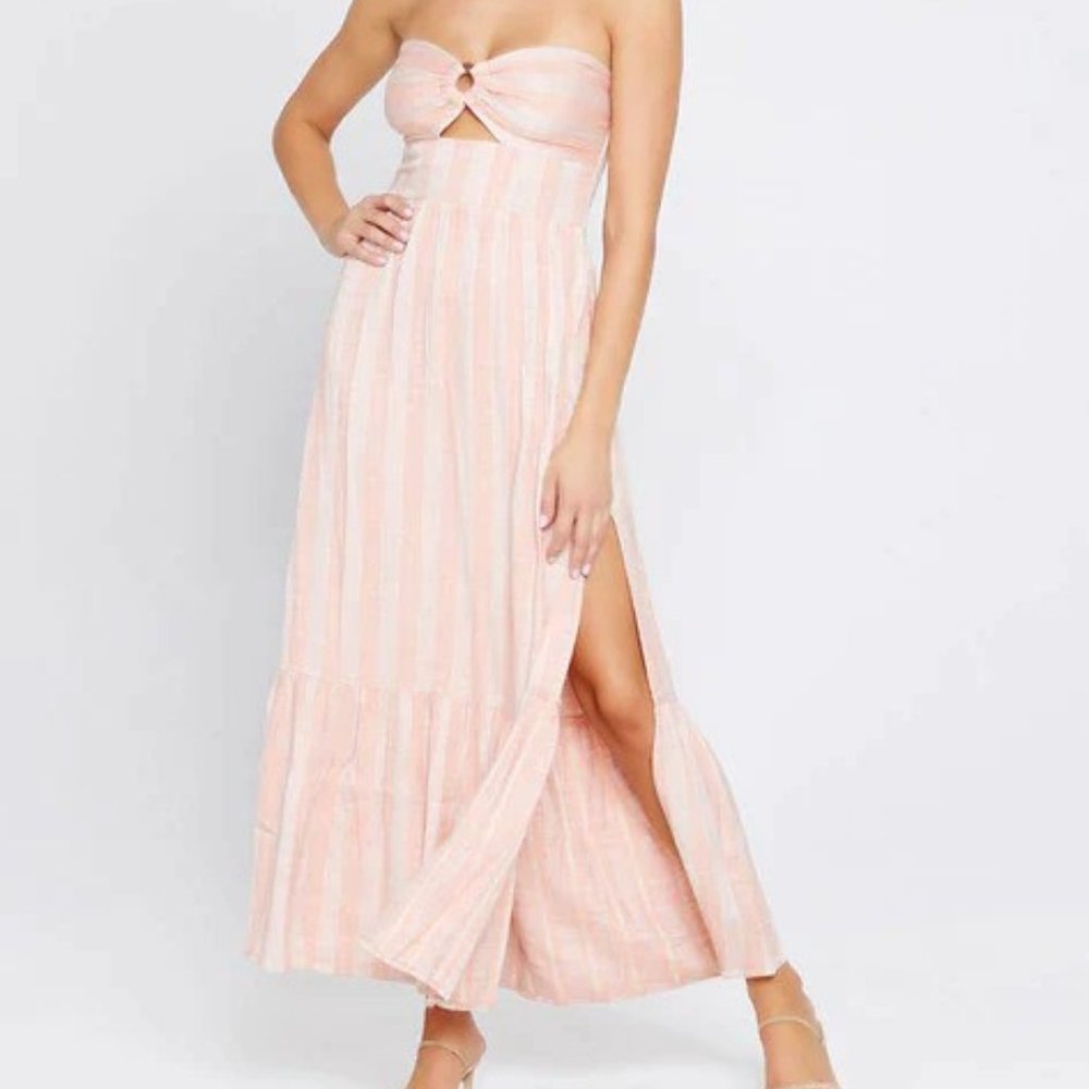 LSPACE Melody Peach Summer Dress L